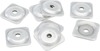Woody's Square Grand Digger Support Plate 84 Pack - Replacement plates for Grand Digger, 84 pack