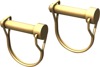 KFI ATV Plow Pin Kit 3/8" Zinc Plated, 2-Pack