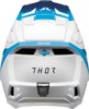 Thor Fleet Storm Helmet Gloss White/Navy - Small - MX helmet with ERT impact protection