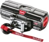 Warn AXON 3500 Winch with Wire Rope - Black
