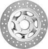 Recoil Floating Front Left Brake Rotor 330mm Chrome - Harley