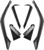 Front & Rear Fender Flares Stealth - Black - 16-20 Yamaha YXZ1000R/SS