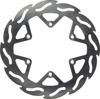 Moto-Master Flame Front Brake Rotor For Kawasaki KX80 KX100 - Front brake rotor for Kawasaki KX80/KX100