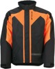 Men's Pivot 3 Insulated Snow Jacket Black/Orange 2X-Large