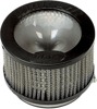 PROK Multi-Fit Flame Arrestor Clamp-On Black/Silver Watercraft - Clamp-on flame arrestor for watercraft carb adapters