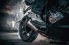 Gray Stormhawk Boots - Size 8 - Waterproof Street Bike Boots