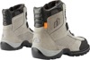 Gray Stormhawk Boots - Size 8 - Waterproof Street Bike Boots
