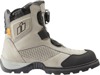 Gray Stormhawk Boots - Size 8 - Waterproof Street Bike Boots