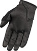 ICON Punchup CE Gloves Black Men's Large - Sport riding gloves, CE certified, Black, Men's Size L