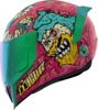 ICON Airflite Snack Attack MIPS Helmet - Large, Pink - Full-face helmet with MIPS and fog-free shield