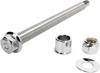 Drag Specialties Front Axle Kit Chrome Harley FXSTSI FXSTS Softail - Front axle kit for Harley FXSTSI/FXSTS Softail