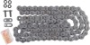 RK 520EXW XW-Ring Drive Chain 100 Links Natural - 100-link XW-ring chain for off-road up to 750cc