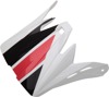 Z1R Child Rise Evac Helmet Visor Kit Gloss Red/White/Black - Visor kit for Z1R Child Evac Rise helmets