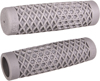 ODI Vans Grips Gray 1in Pair - Classic Vans waffle pattern grips in gray, 1in bars