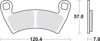 SBS 897SI Sintered Race Brake Pads