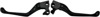 Avenger Inlay Aluminum Hydraulic Brake/Clutch Lever Set Black - 04-13 HD Avenger Inlay Aluminum Hydraulic Brake/Clutch Lever Set Black - 04-13 HD