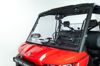 Flip-Up Windshield with Vents - Flip Up W/S W Vents Db Sd Hc P