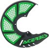 X-Brake Vented Disc Cover - Disc Cvr X-Brk Vented Blk/Grn