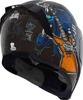 ICON Airflite Trick or Street 4 Helmet Black Large - Full-face helmet with Trick or Street 4 graphic