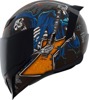 ICON Airflite Trick or Street 4 Helmet Black Large - Full-face helmet with Trick or Street 4 graphic