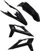 Acerbis Plastic Kit Black For Beta RR/RR Race Edition 2T/4T 2020-2022 - Black plastic body kit For Beta RR 2T/4T 2020-2022