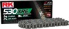 RK 530 XRE XW-Ring Sealed Chain 110 Links Natural - Sealed XW-Ring 530 chain, 110 links, Natural finish