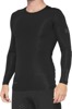 100% Men's R-Core Long Sleeve Jersey Black - Size S