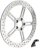 Big Brake Floating Front Right Brake Rotor 381mm - For Harley Softail Dyna - Click Image to Close