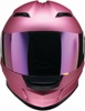 Z1R Jackal Satin Helmet XL Pink - Full face helmet with drop-down sun visor