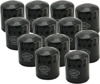 S&S Cycle Black Oil Filter 12 Pack For Harley-Davidson 99-23 Models