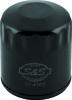 S&S Cycle Black Oil Filter 12 Pack For Harley-Davidson 99-23 Models