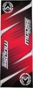 Moose Absorbent Motorcycle Mat Red/Black 78-3/4" x 31-1/2"