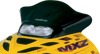 Powermadd Cobra Windshield Black Low 13.25in For Ski-Doo ZX Chassis - Low black windshield For Ski-Doo ZX Chassis models