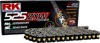 RK 525 ZXW XW-Ring Drive Chain Black 150 Links - High-performance sealed chain, 150 links, black