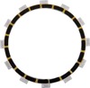 Single Aramid Clutch Friction Plate Single Aramid Clutch Friction Plate