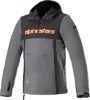 Alpinestars Sherpa Jacket 3XL Gray Black Red Men's Soft Shell - Men's 3XL dual sport soft shell jacket, gray/black/red