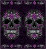 Facemasks - Floral Skull Facemask