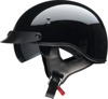 Z1R Vagrant NC Helmet Gloss Black Medium - Half face helmet, gloss black, size M