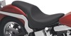 Predator Smooth SR Leather 2-Up Seat - Black - For 84-99 Harley Softail Predator Smooth SR Leather 2-Up Seat - Black - For 84-99 Harley Softail