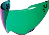 ICON Domain Helmet Shield Scarab Green One Size - Replacement shield for ICON Domain helmets