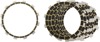 Carbon Fiber Clutch Friction Kit - For 99-07 Yamaha 1600/1700 Roadstar & Silverado Carbon Fiber Clutch Friction Kit - For 99-07 Yamaha 1600/1700 Roadstar & Silverado