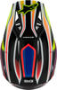 Alpinestars SM3 Youth Wurx Helmet YS Black/Yellow/Blue/Red - Youth MX helmet in YS size, Black/Yellow/Blue/Red