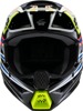 Alpinestars SM3 Youth Wurx Helmet YS Black/Yellow/Blue/Red - Youth MX helmet in YS size, Black/Yellow/Blue/Red