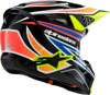 Alpinestars SM3 Youth Wurx Helmet YS Black/Yellow/Blue/Red - Youth MX helmet in YS size, Black/Yellow/Blue/Red