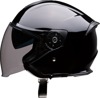 Z1R Road Maxx 2.0 Helmet Black Gloss - Large - Street helmet with drop-down sun visor