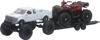 New Ray 1:18 Pickup Truck with Mini Sportsman Toy Set New Ray 1:18 Pickup Truck with Mini Sportsman Toy Set