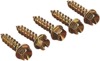 3/4" Original Gold Screws - 250 Pack - Motorcycle & ATV Ice Racing Studs