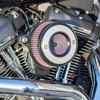 S&S Air Stinger Stealth Air Cleaner Kit Chrome For Harley M8 Models - High-flow air cleaner kit For Harley M8 Models