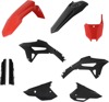 Acerbis Full Plastic Kit Red/Black Fits Honda