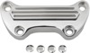 Drag Specialties Handlebar Clamp Chrome 1in For 99-17 Harley Models - Chrome handlebar clamp for 99-17 Harley 1in bars